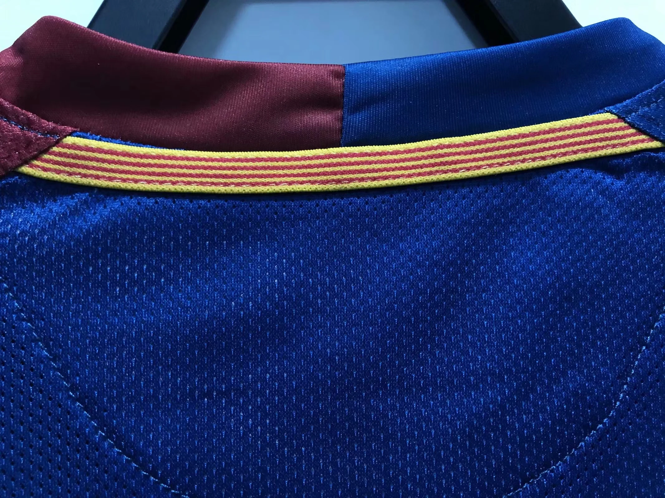 2008-09 Barcelona Home Retro Jersey - Champions League Edition view 3