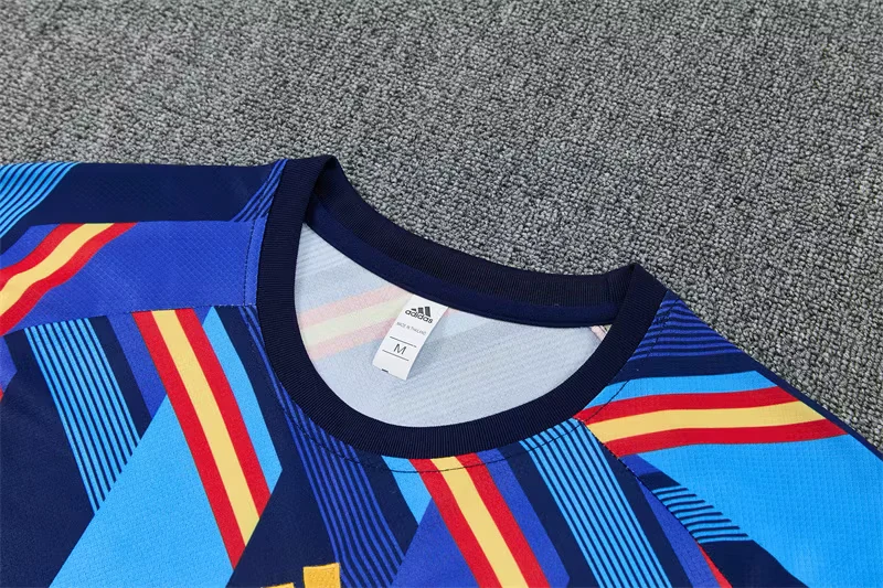 2026-27 Spain Royal Blue Short-Sleeve Training Jersey view 10