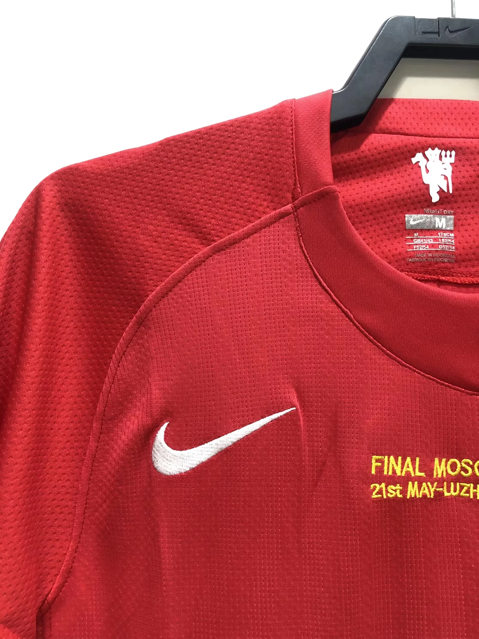 2007-08 Manchester United Home Retro Shirt - Champions League Edition view 7