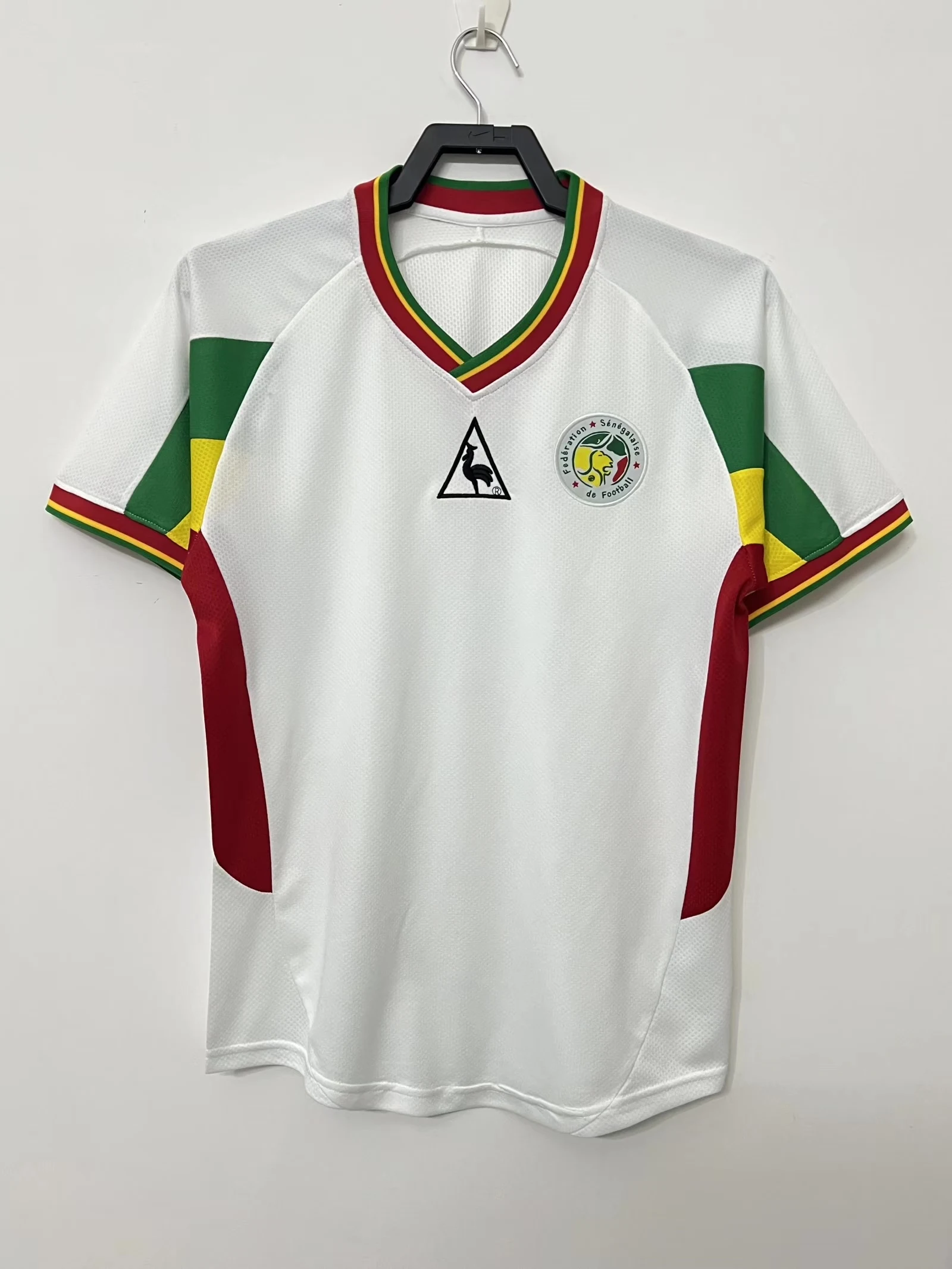 2002 Senegal White Retro Jersey