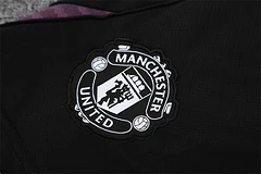 2025-26 Manchester United purple short-sleeved training shirt view 5