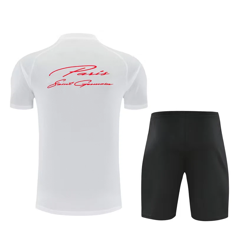 2026-27 Paris White Short-Sleeve Training Jersey view 18