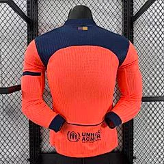 2025-26 Barcelona Second Away Long Sleeve Jersey - Player Edition view 2