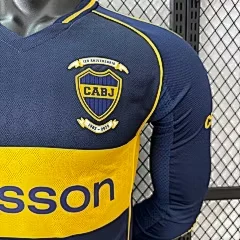 2025-26 Boca Juniors Home Long-Sleeve Jersey - Player Version view 5