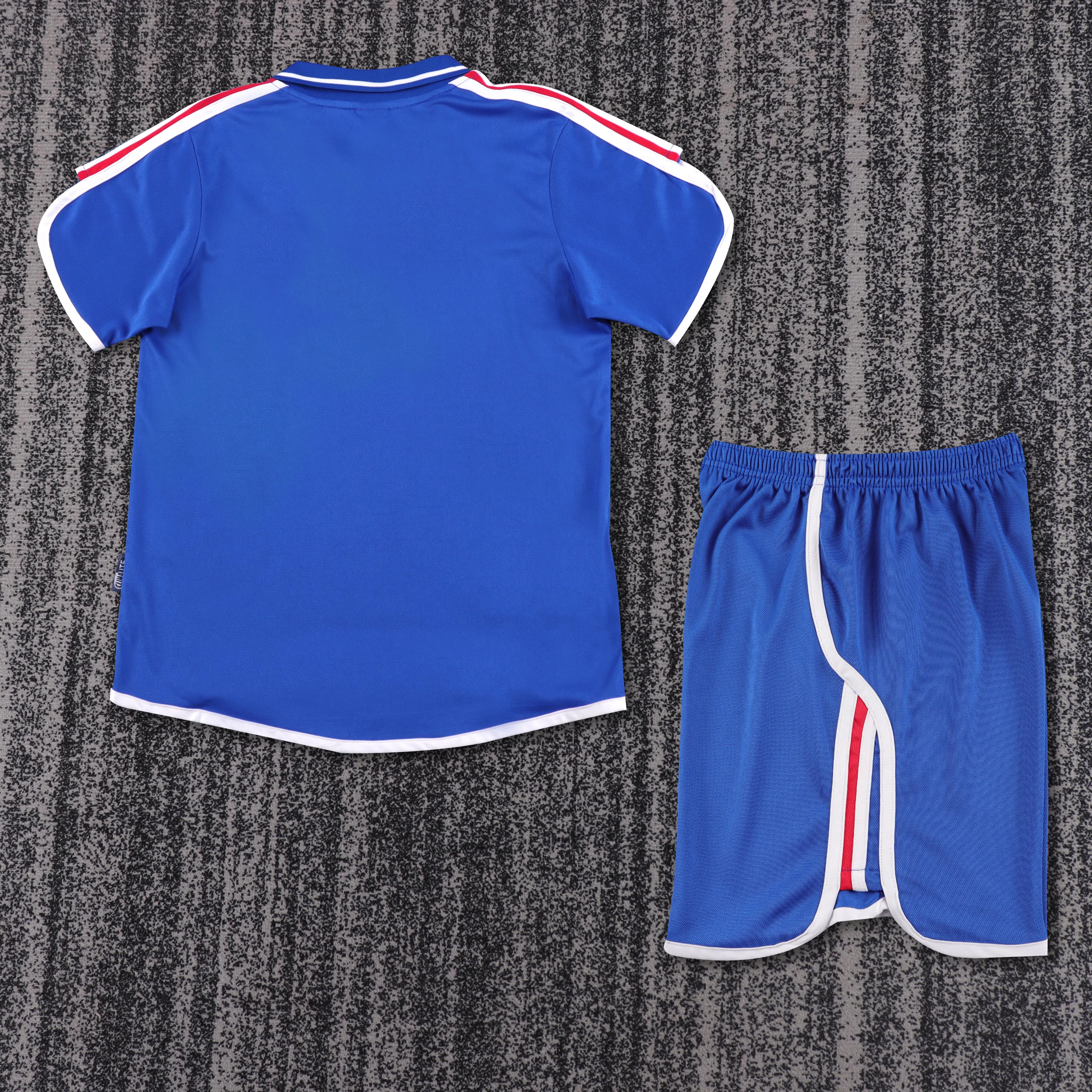 2000 France Home Retro Shirt - Kids Sizes view 2