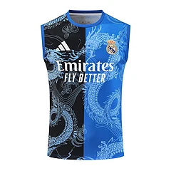 2025-26 Real Madrid Training Vest Jersey view 8