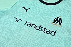 2025-26 Marseille Blue Short Sleeve Training Jersey view 11