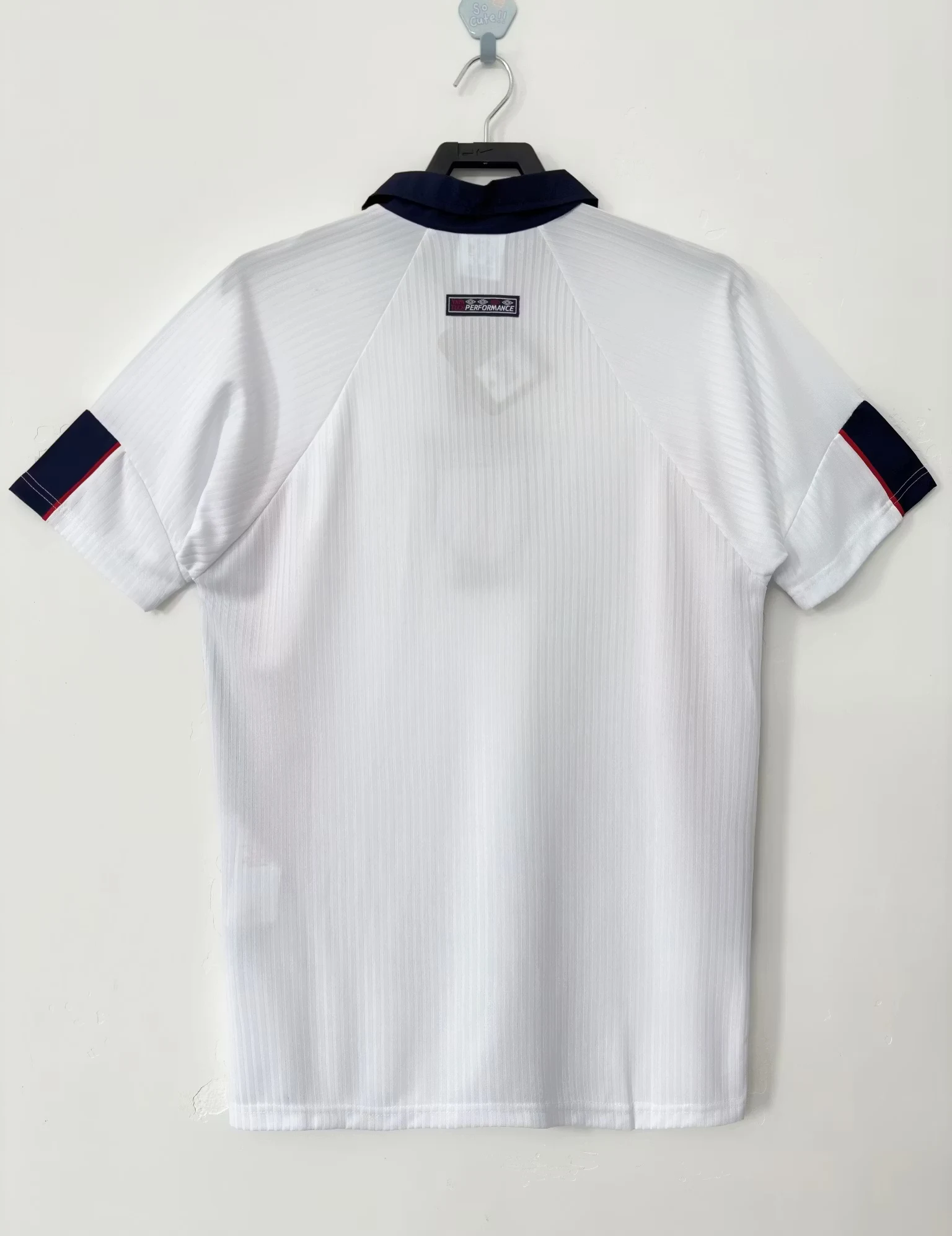 1998 England Home Retro Jersey view 2