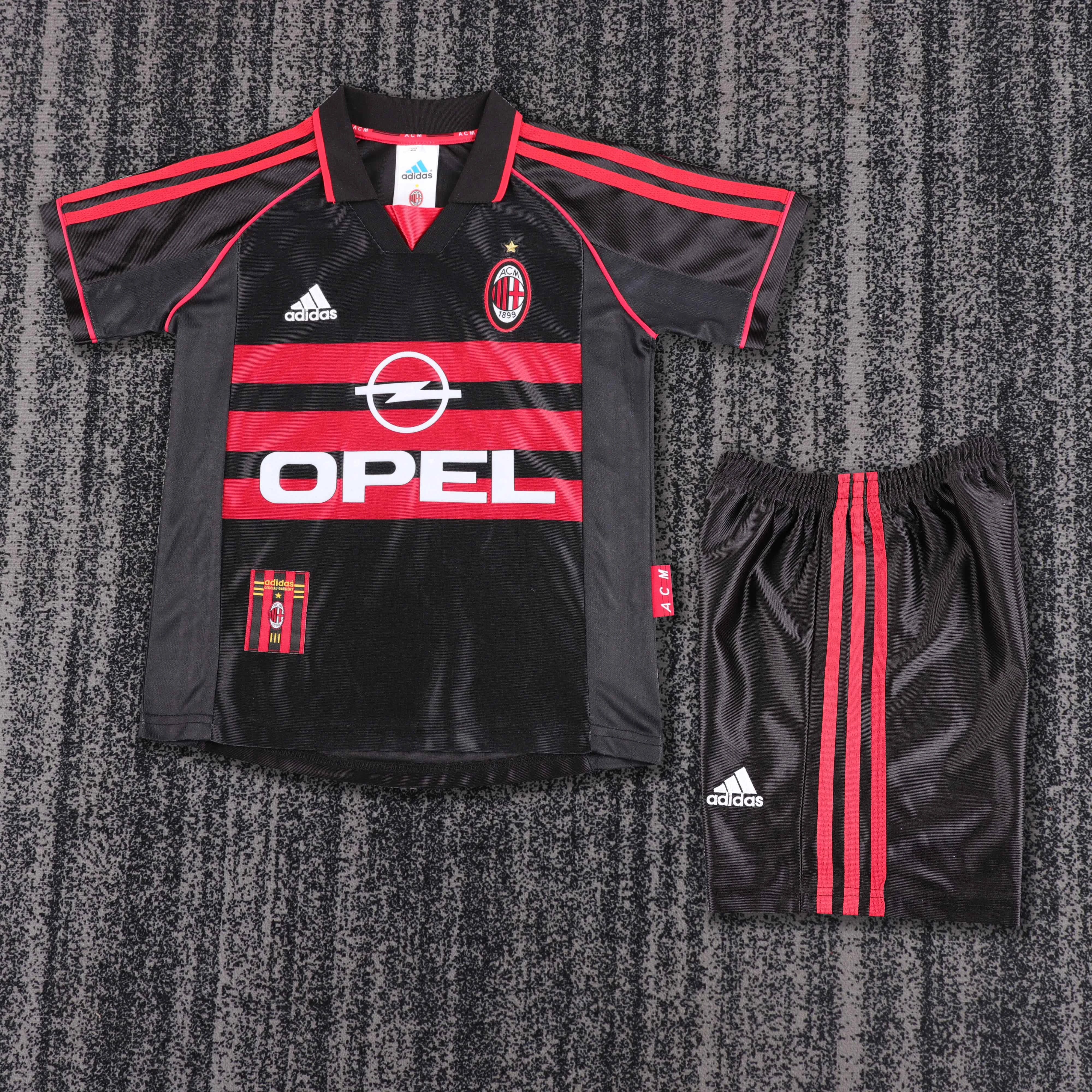 1998-99 AC Second Away Retro Jersey - Kids Sizes