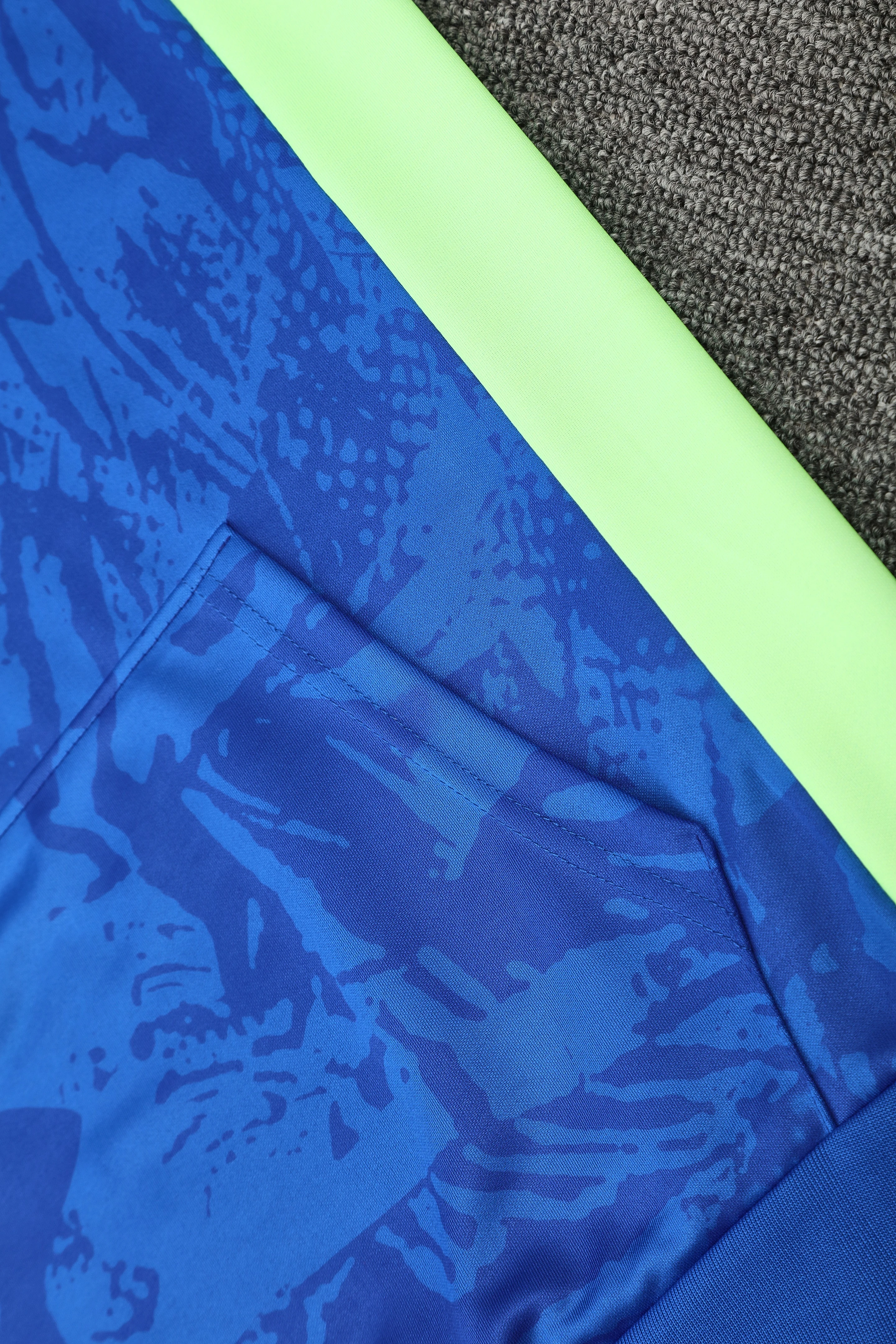 2025-26 Barcelona Blue Half-Zip Training Jersey view 13