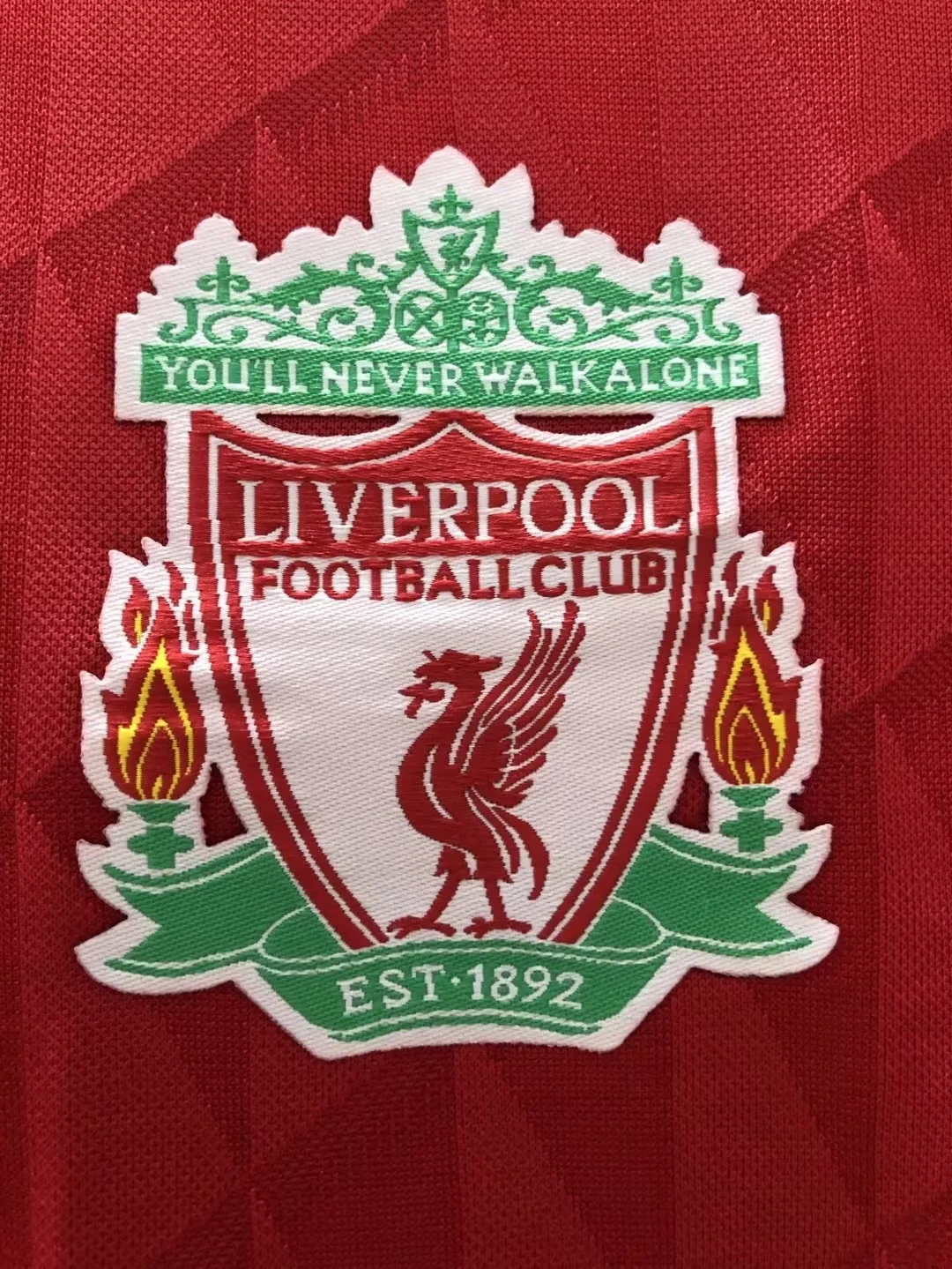 2010 Liverpool Home Retro Jersey view 10