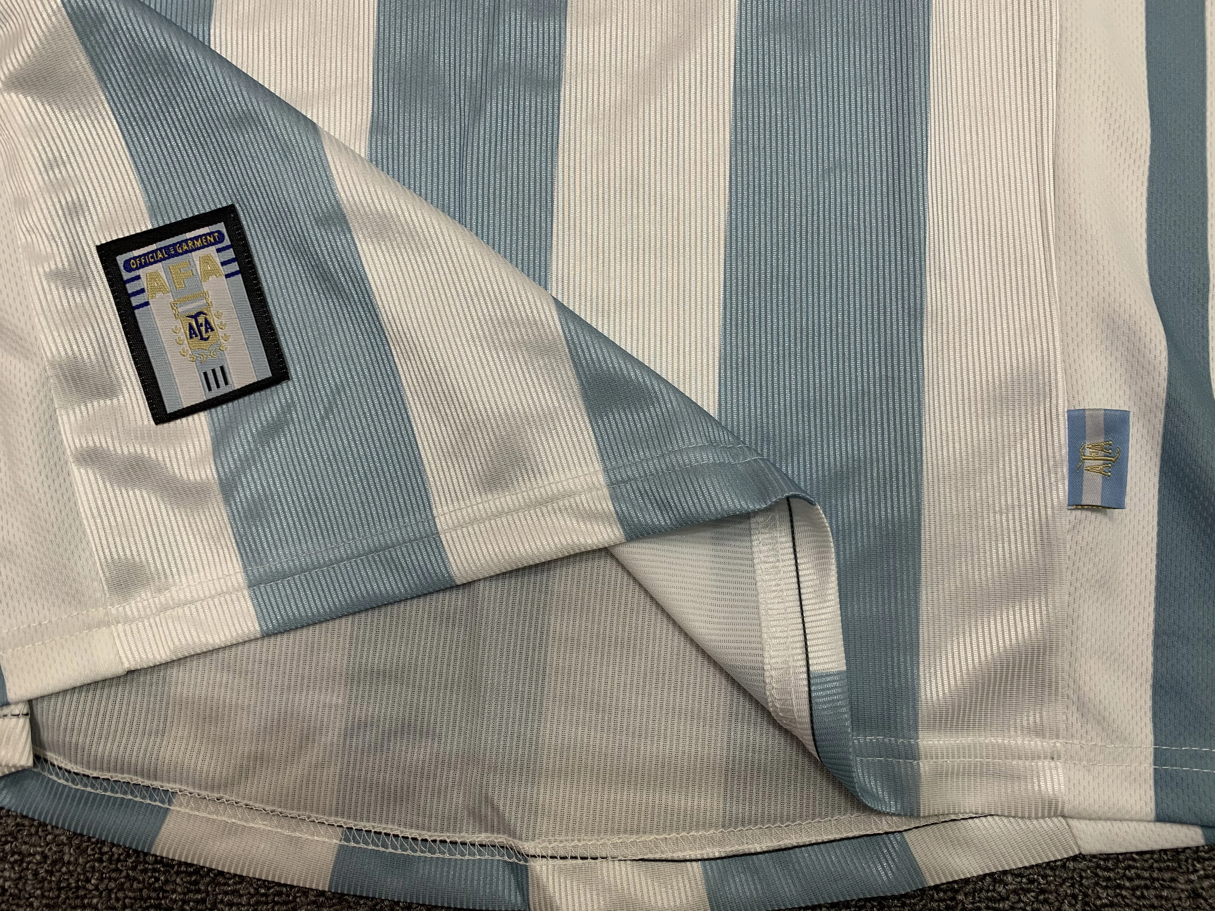 1998 Argentina Home Retro Jersey view 5