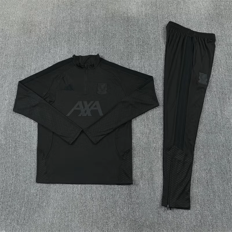2026-27 Liverpool Black Half-Zip Training Jersey view 16