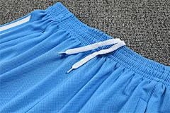 2025-26 Real Madrid light blue short-sleeved training jersey view 3