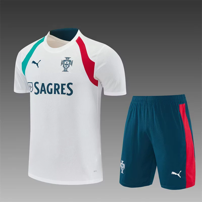 Portugal 2026-27 White Short-Sleeve Training Jersey