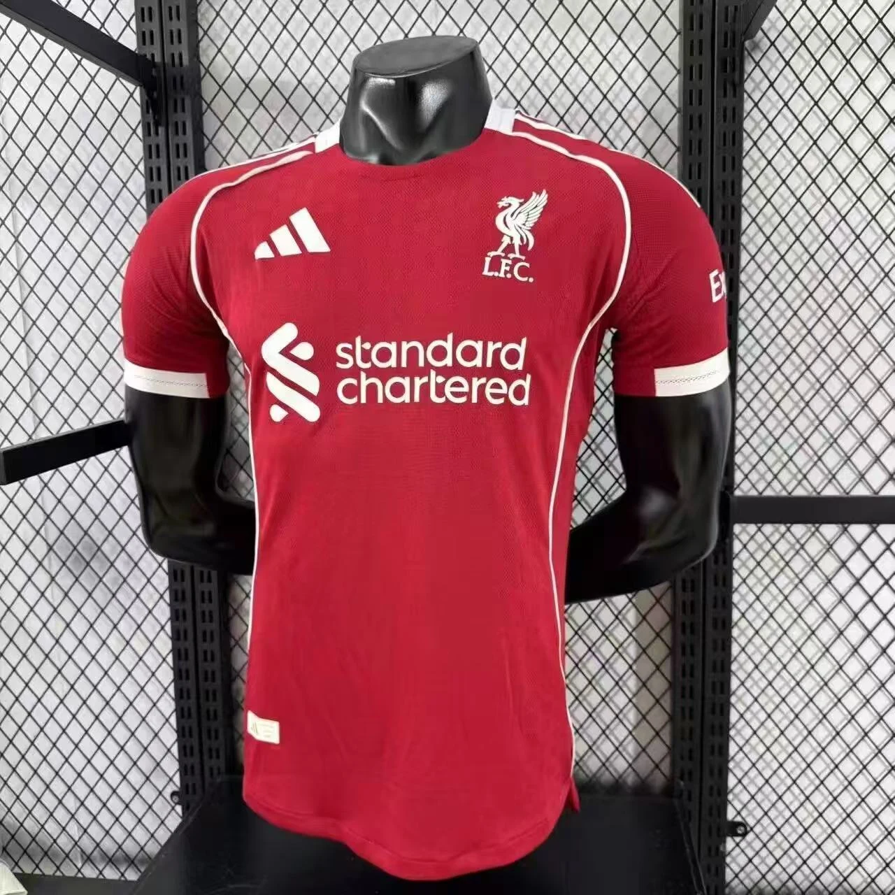 2025-26 Liverpool Home Kit - Player Edition view 8