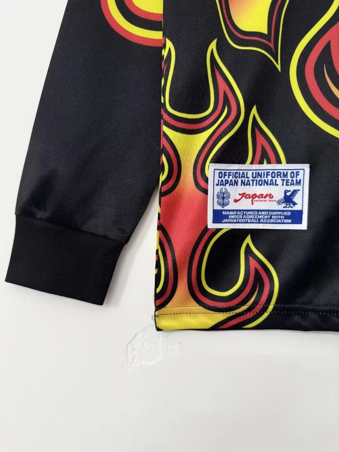 1998 Japan Goalkeeper Long Sleeve Retro Jersey view 3