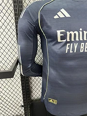 2025-26 Real Madrid Away Long Sleeve Shirt - Player Edition view 6