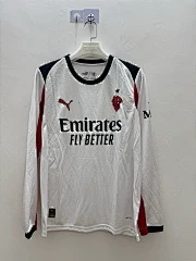 2025-26 AC Away Long Sleeve Jersey - Fan Edition view 3