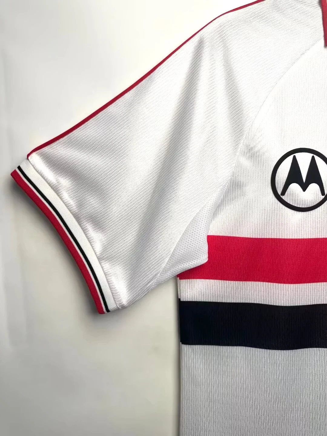2000 Sao Paulo home retro jersey with collar view 8