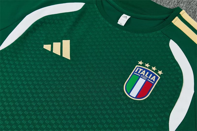 2026-27 Italy Green Short-Sleeve Training Jersey view 6