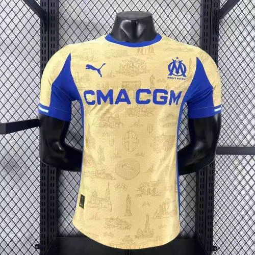2025-26 Marseille Away Shirt - Player Edition