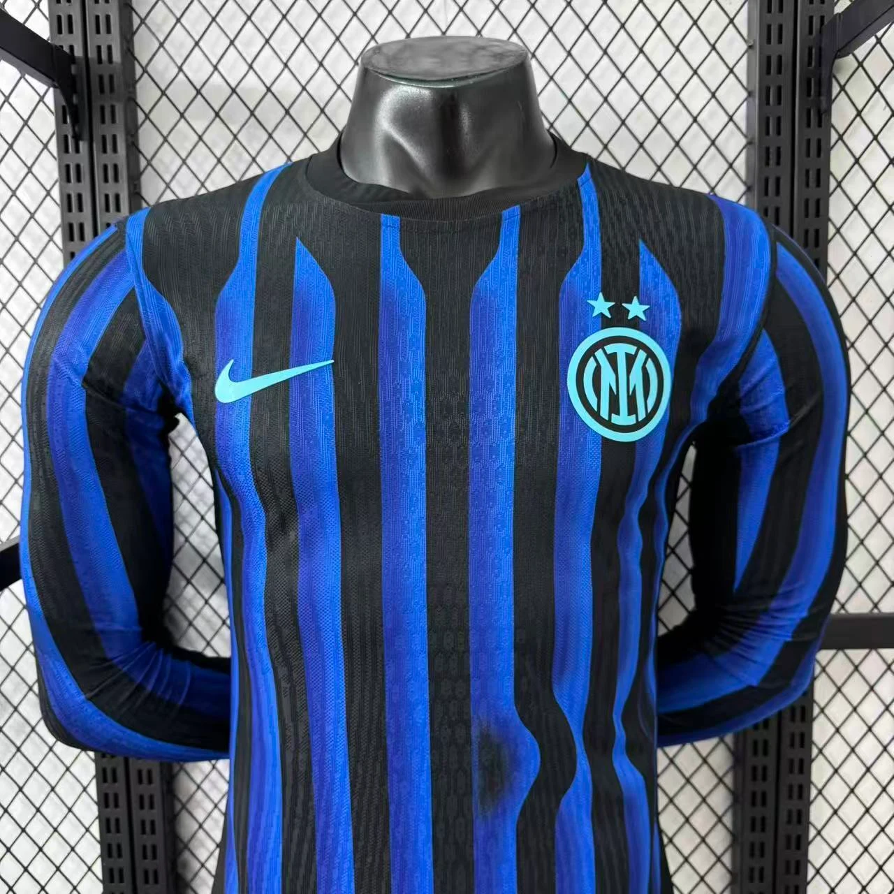 2025-26 Inter Milan Home Long-Sleeve Jersey - Player Version view 3