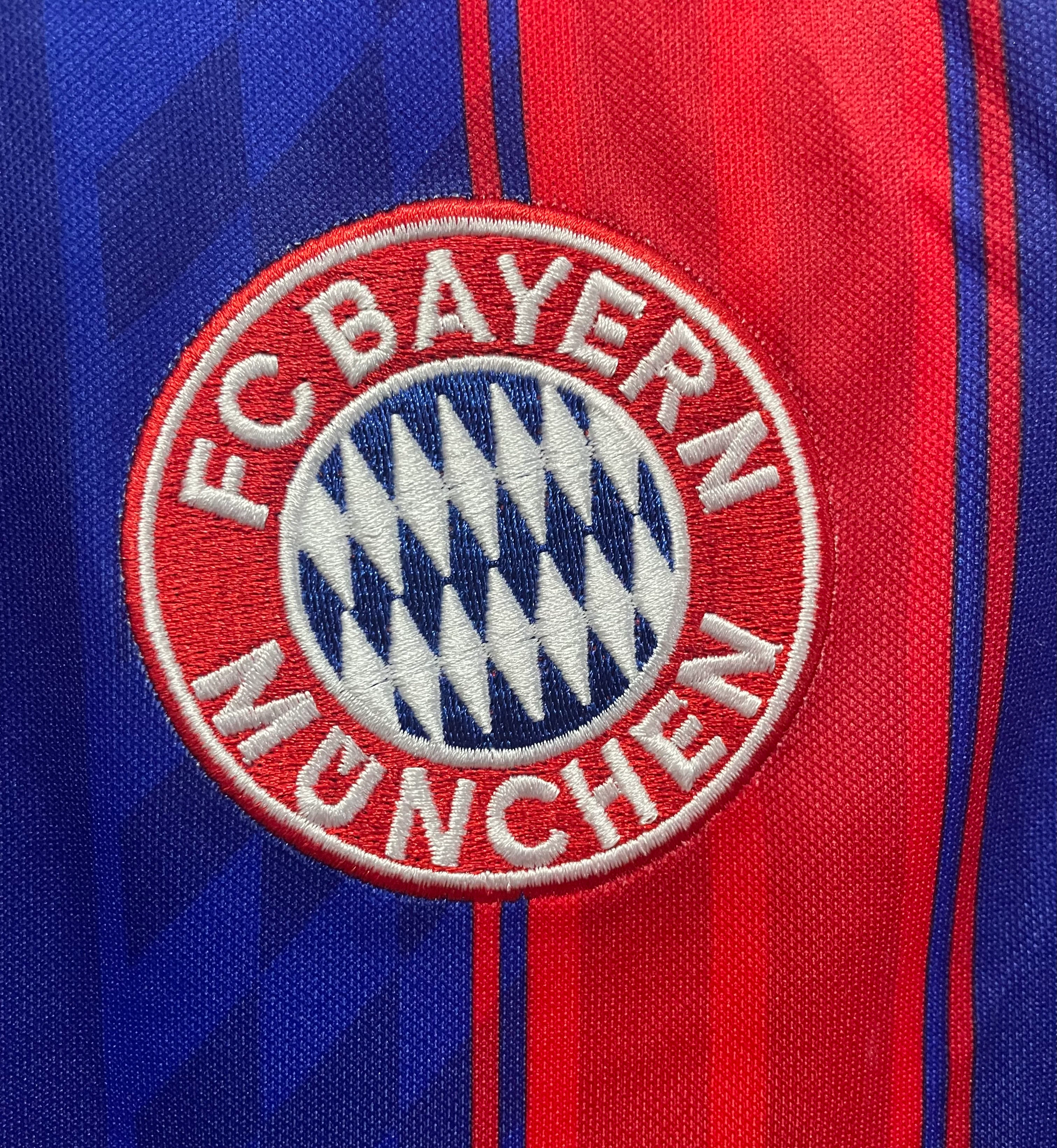 1995-97 Bayern Munich Home Retro Jersey view 6