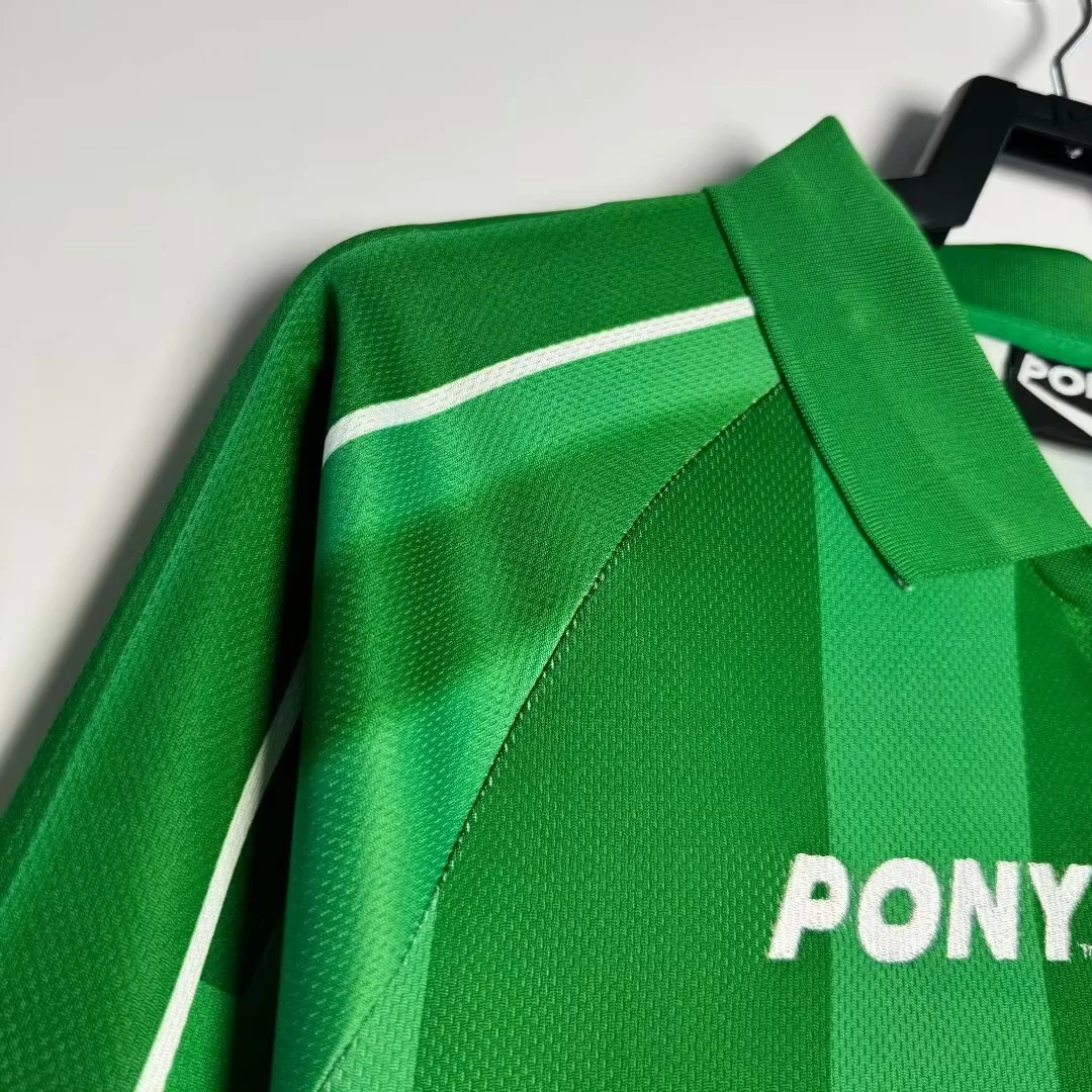 1997-99 Tottenham Hotspur Green Goalkeeper Long Sleeve Retro Shirt view 4