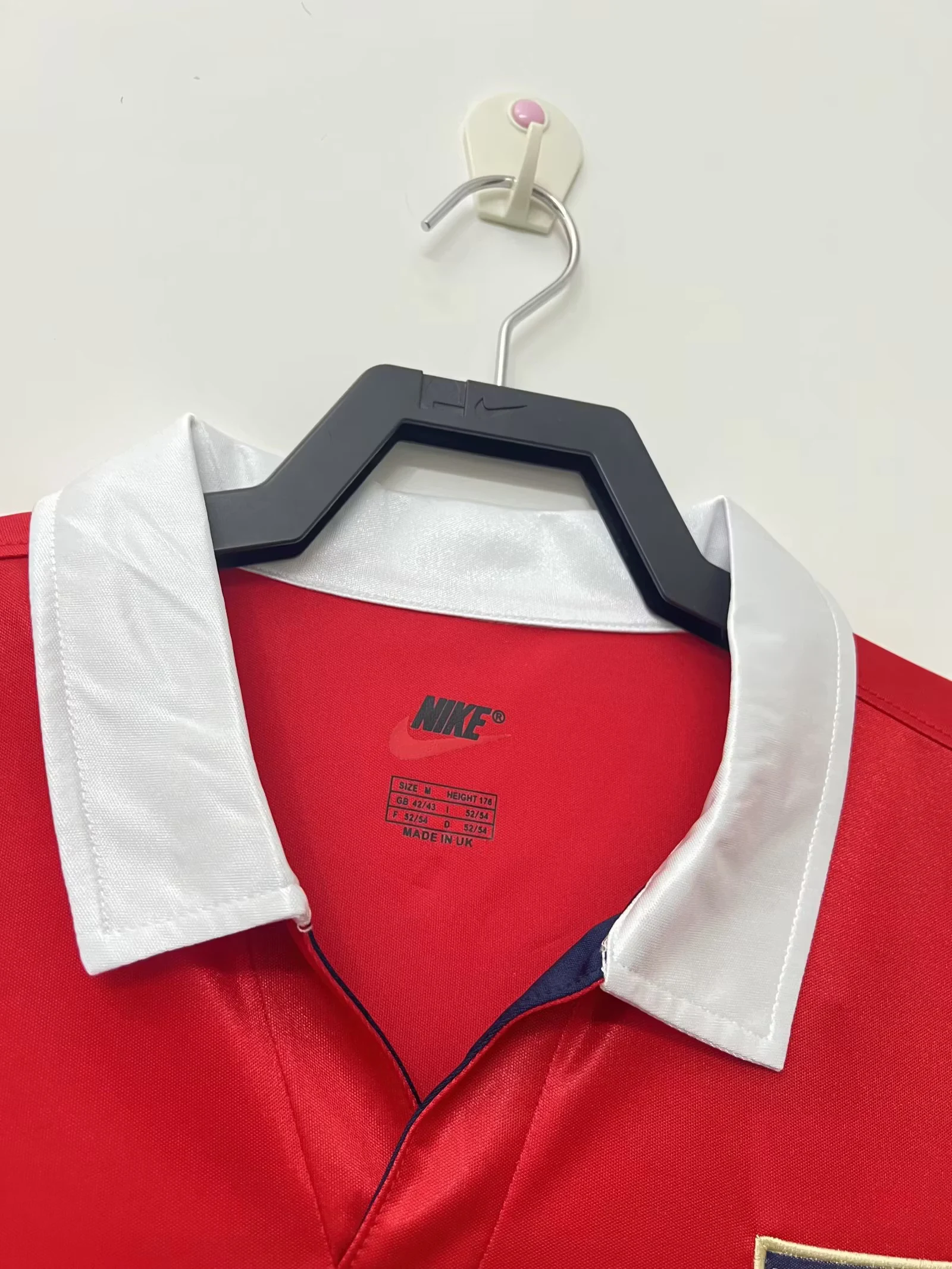 1998 Arsenal Home Long Sleeve Retro Jersey view 3