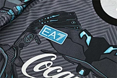 2025-26 Napoli Black Grey Short Sleeve Training Jersey view 15