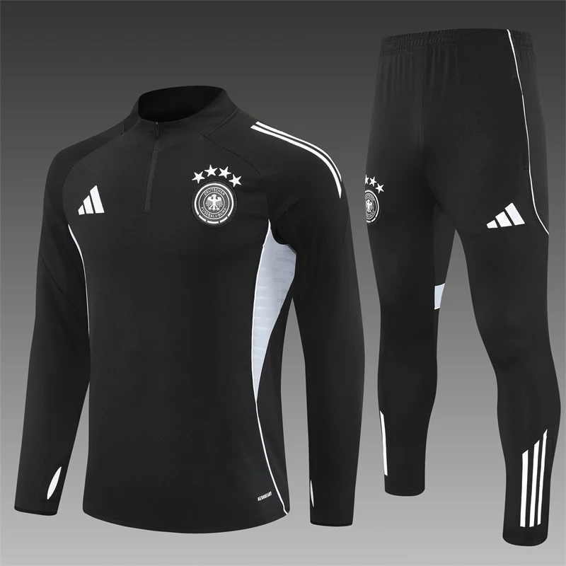 2026-27 Germany Black Half-Zip Training Jersey