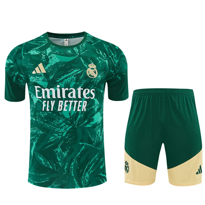 2026-27 Real Madrid Green Short-Sleeve Training Jersey view 17