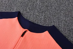 2025-26 Barcelona Orange Pink Half-Pack Training Jersey view 16