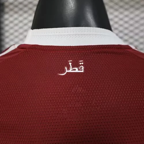 2026 Qatar Home Jersey - Player Version view 4