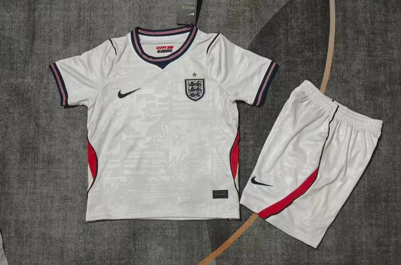 2026-27 England Home Jersey – Kids'