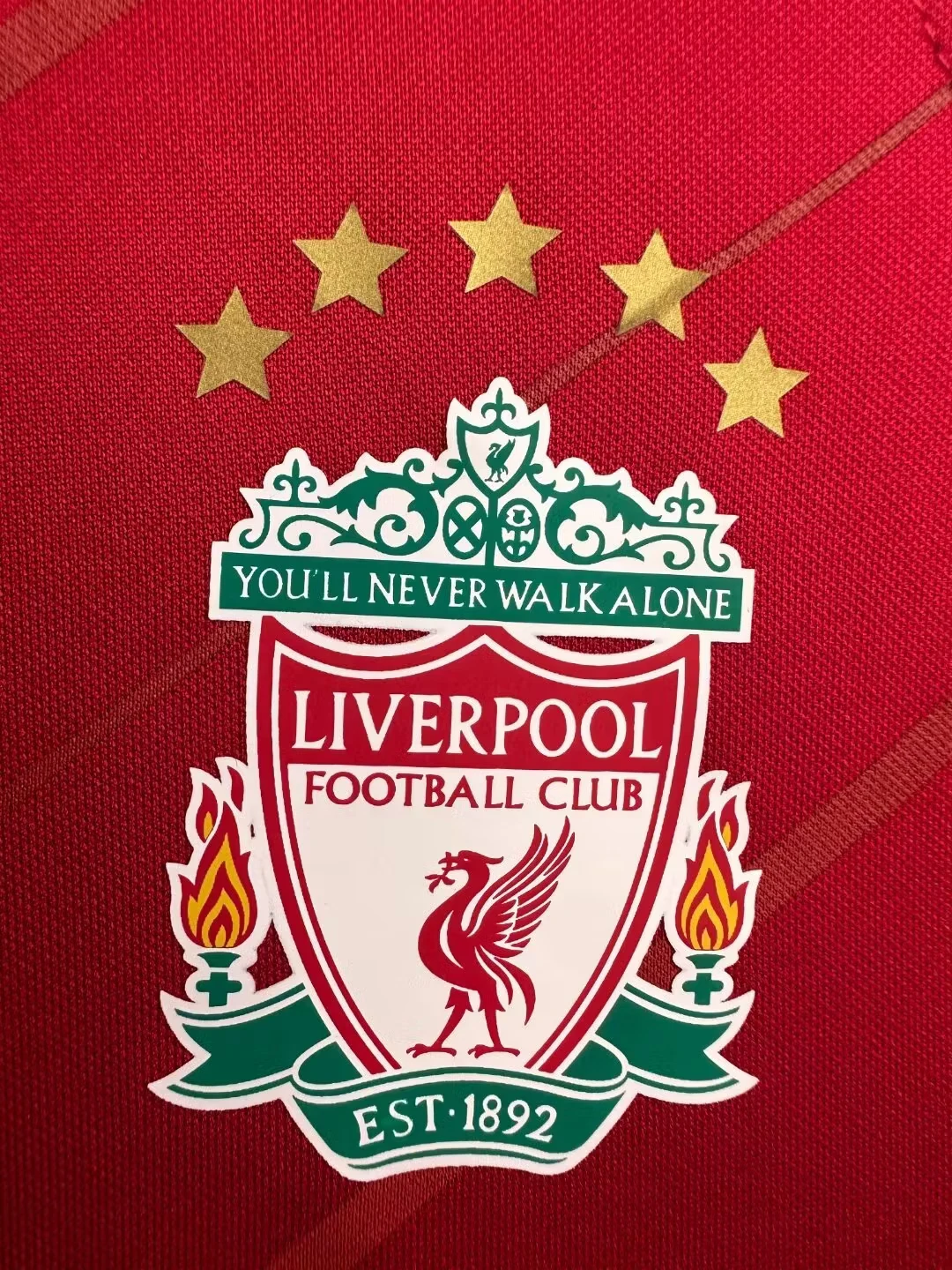 2005-06 Liverpool Home Retro Jersey view 5