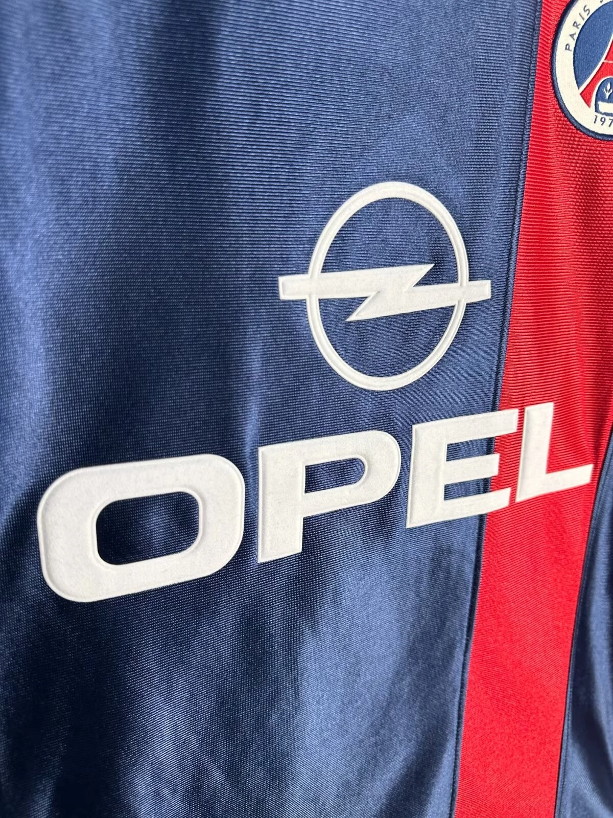 2001-02 Paris Saint-Germain Home Long Sleeve Retro Jersey view 4