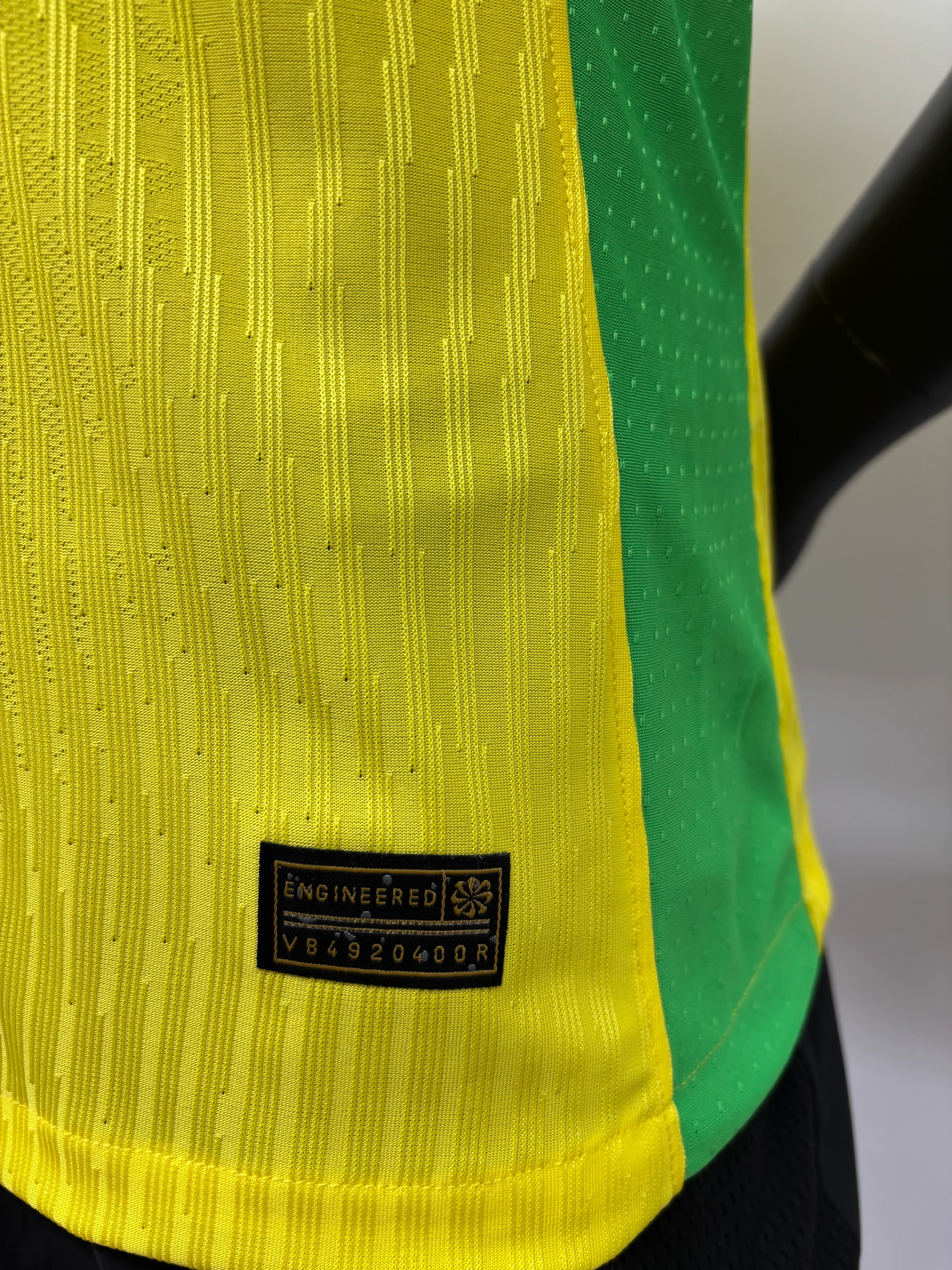 2025-26 Brazil Home Jersey - Player Version view 6