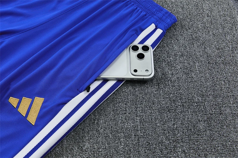 2026-27 Juventus Light Blue Half-Zip Long-Sleeve Training Kit view 6