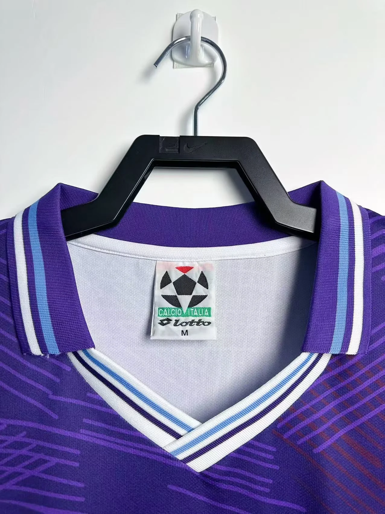 1992-93 Fiorentina Home Long Sleeve Retro Jersey view 7