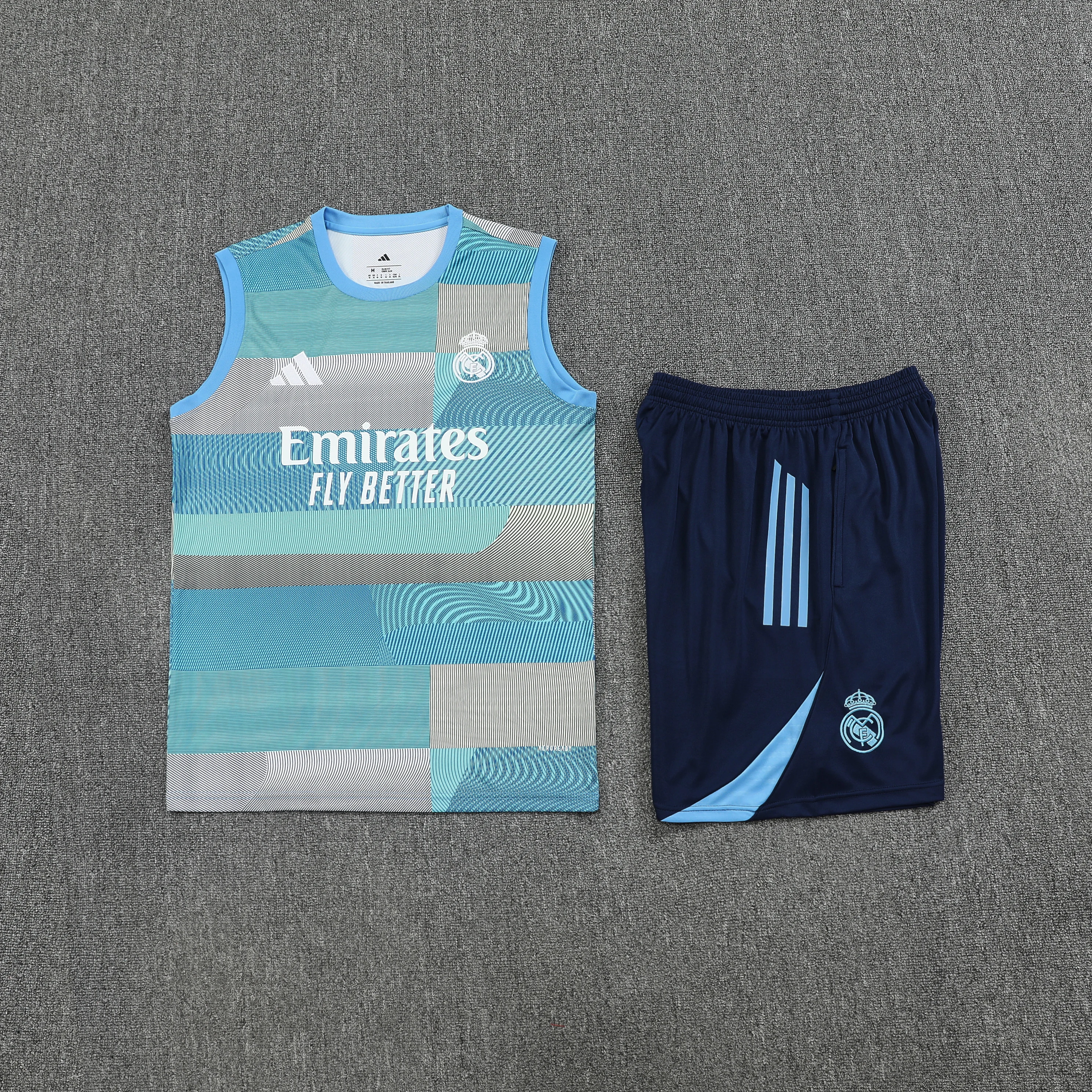 2025-26 Real Madrid Training Vest Jersey view 9