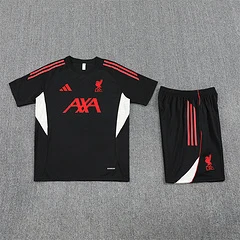 2025-26 Liverpool FC Black Short Sleeve Training Shirt view 13