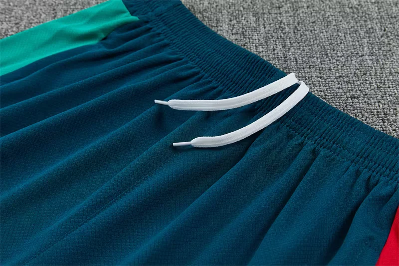 2026-27 Portugal Team Dark Green Short-Sleeve Training Jersey view 7
