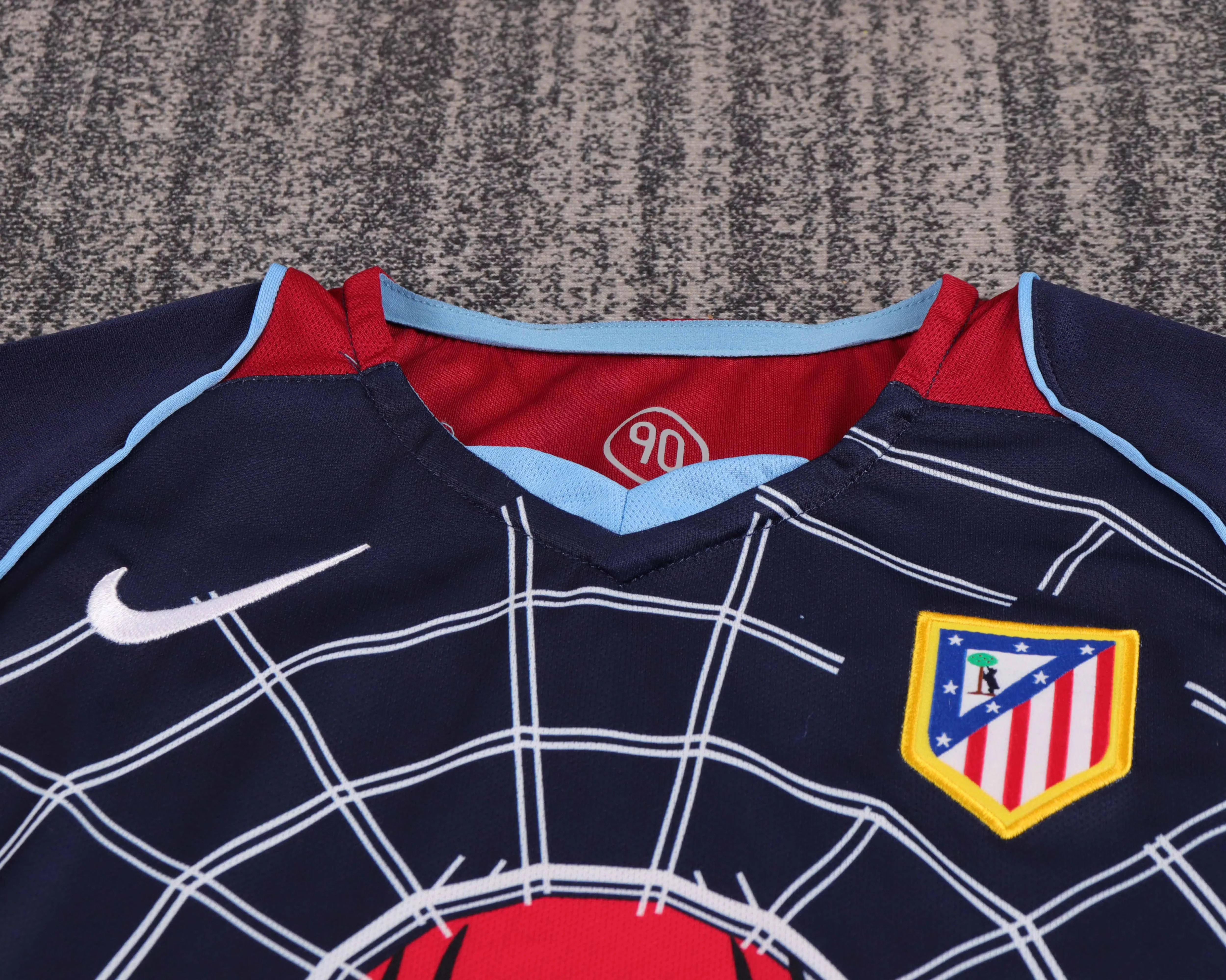 2004-05 Atletico Madrid Away Retro Shirt - Kids Sizes view 8
