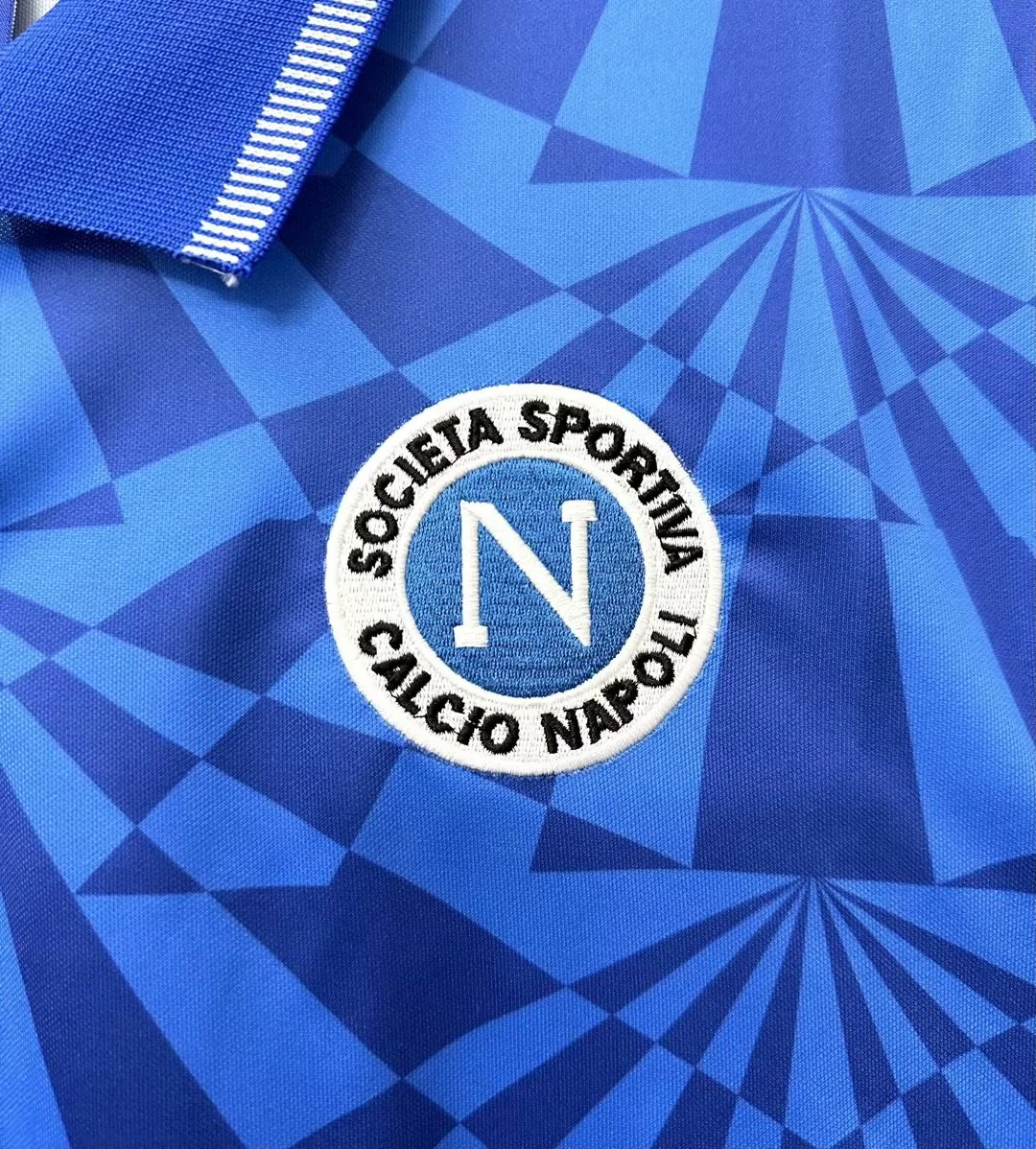 1991-93 Napoli Home Retro Jersey view 3