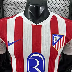 2025-26 Atletico Madrid Home Jersey - Player Edition view 3