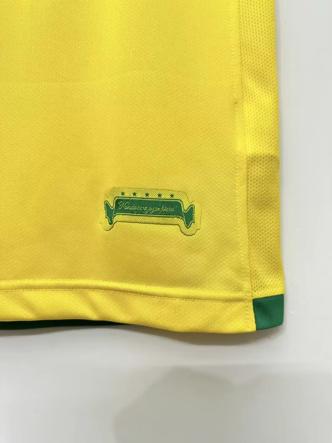 2006 Brazil Home Retro Jersey view 3