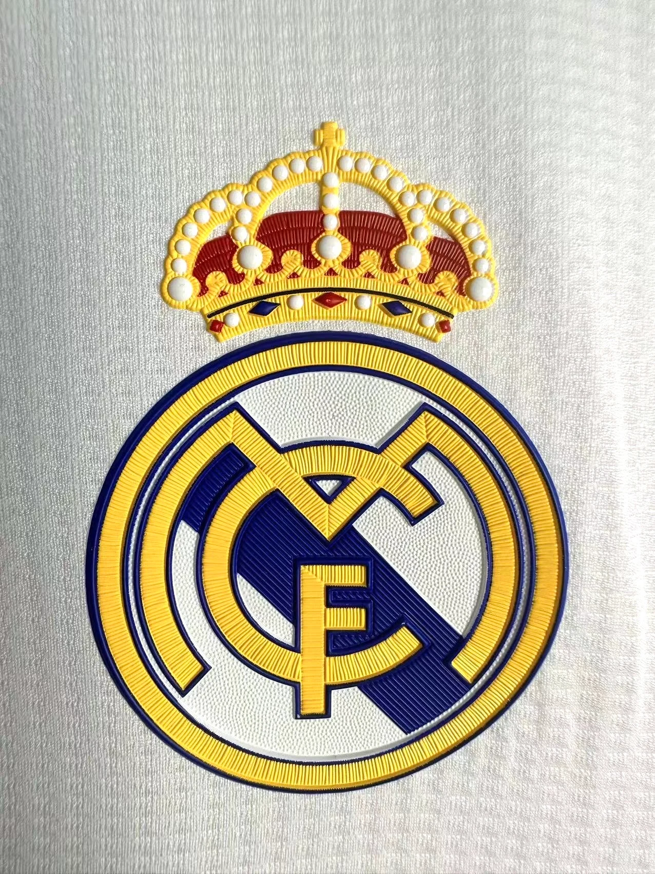2015-16 Real Madrid Home Retro Jersey view 6