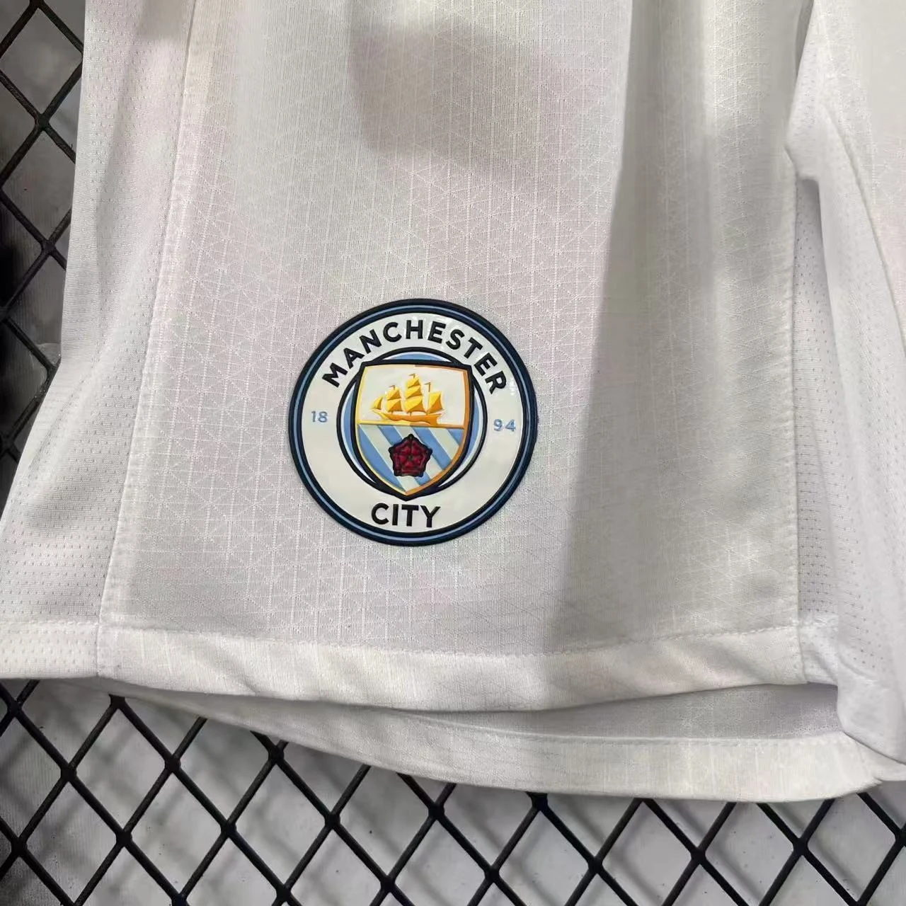 2025-26 Manchester City Home Shorts – Player Edition view 3